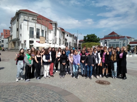 Wycieczka klasowa do Gdyni i Sopotu