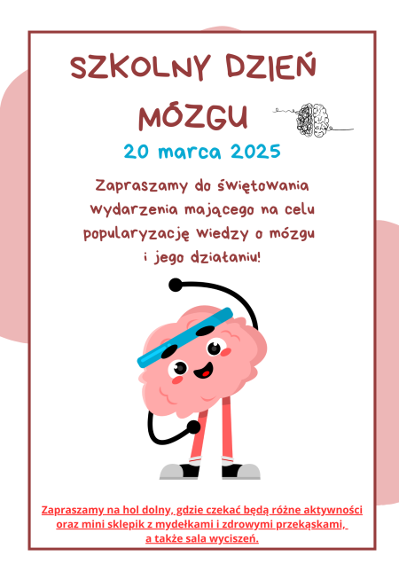 Szkolne obchody Dnia Mózgu 