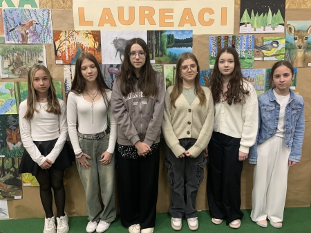 Laureaci konkursu Bory Tucholskie w oczach dziecka