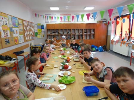 Zajęcia kulinarne w 2c!