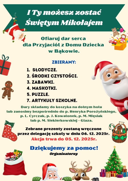 I Ty zostań Świętym Mikołajem