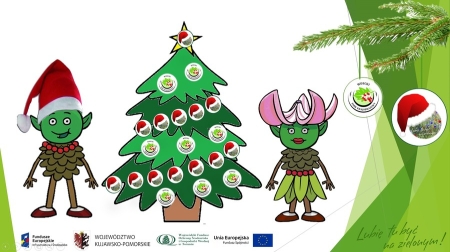 ZAJĘCIA Z WDPK ''BENIO I BOŻENKA WYBIERAJĄ DRZEWKO NA CHOINKĘ''