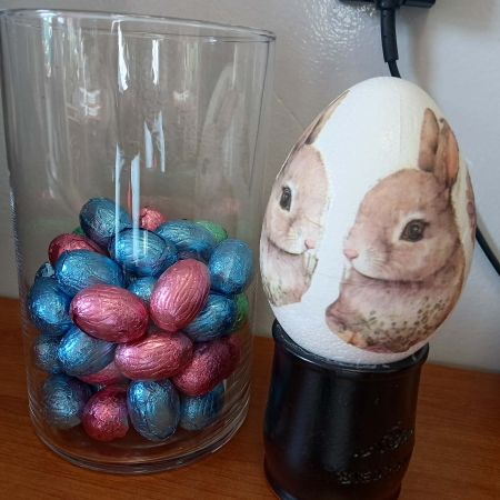 Zajęcia z decoupage w 3c