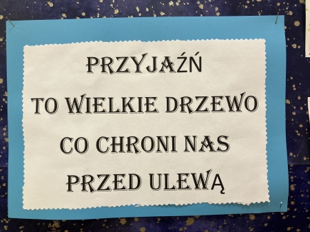 Przedstawienie uczniów z klasy 3b 