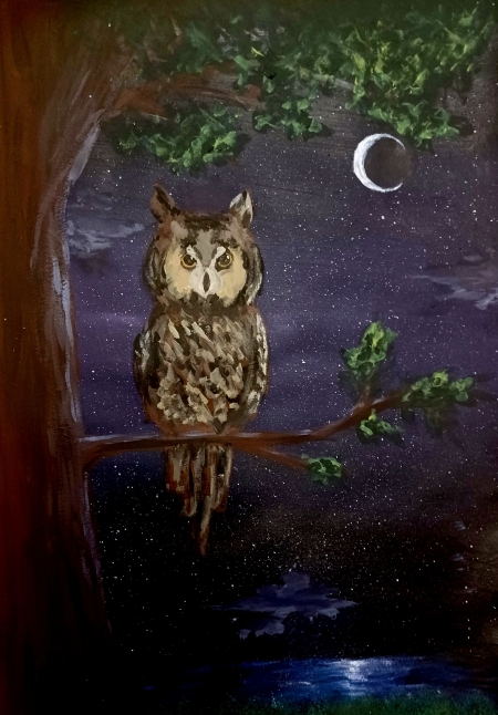 Konkurs plastyczny  „Sowa na straży nocnej przyrody”  