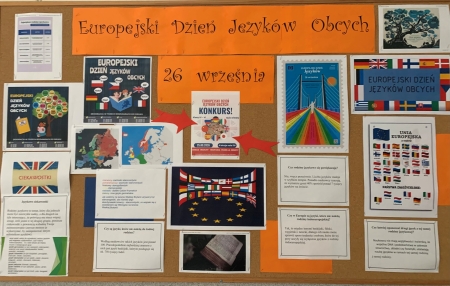 Europejski Dzień Językow Obcych w naszej szkole